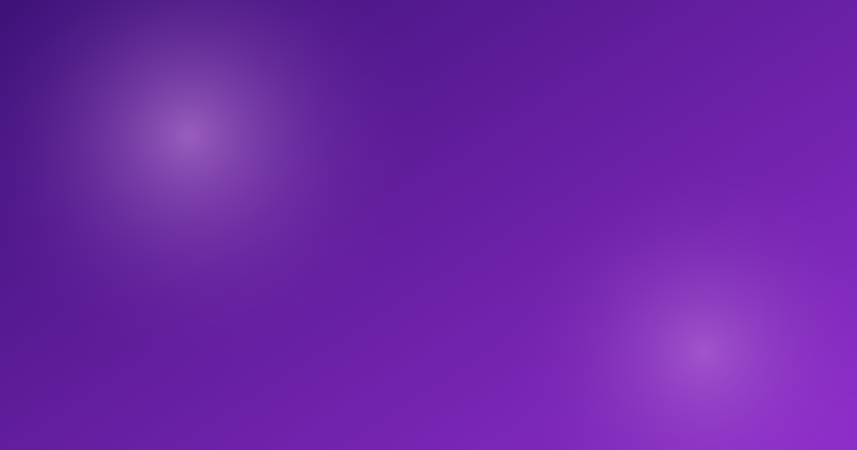 Composição abstrata em tons de roxo, identidade visual da Bizzbot.